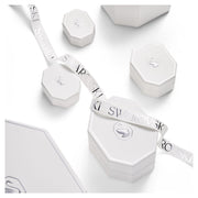 Octagon stud earrings